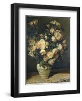 Roses in a Vase-Jacques-emile Blanche-Framed Premium Giclee Print