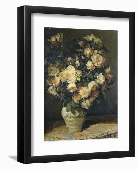 Roses in a Vase-Jacques-emile Blanche-Framed Premium Giclee Print