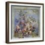 Roses in a Window; Roses Dans Une Fenetre-Pierre-Auguste Renoir-Framed Premium Giclee Print