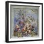 Roses in a Window; Roses Dans Une Fenetre-Pierre-Auguste Renoir-Framed Premium Giclee Print