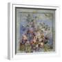 Roses in a Window; Roses Dans Une Fenetre-Pierre-Auguste Renoir-Framed Premium Giclee Print