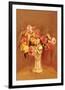 Roses in Sevres Vase-Pierre-Auguste Renoir-Framed Premium Giclee Print