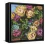 Roses in Sunlight II-Melissa Wang-Framed Stretched Canvas