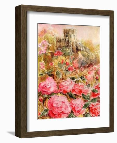 Roses in Windsor gardens-Mary Smith-Framed Giclee Print