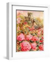 Roses in Windsor gardens-Mary Smith-Framed Giclee Print