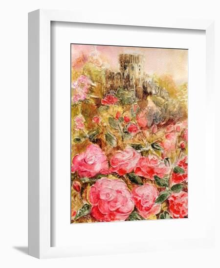 Roses in Windsor gardens-Mary Smith-Framed Giclee Print