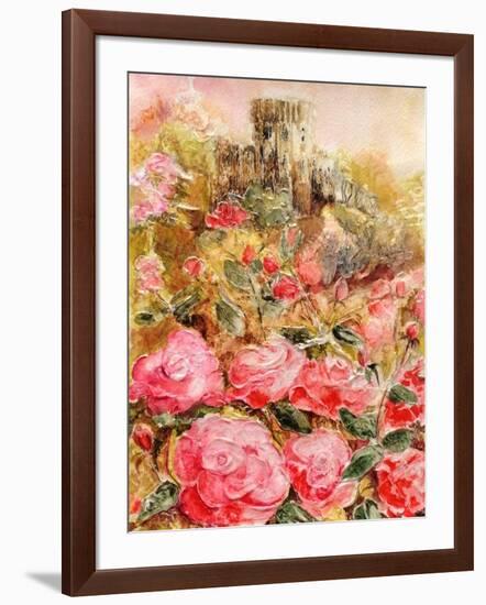 Roses in Windsor gardens-Mary Smith-Framed Giclee Print