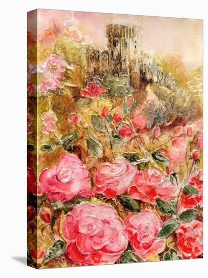 Roses in Windsor gardens-Mary Smith-Stretched Canvas