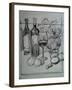 Roses, Italian Wine and Garlic-Nobu Haihara-Framed Giclee Print
