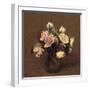 Roses 'La France', 1895 (Oil on Canvas)-Ignace Henri Jean Fantin-Latour-Framed Giclee Print