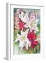 Roses, Lilies and Snapdragons-Joanne Porter-Framed Giclee Print