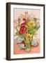 Roses, Lillies and Shells, 2008-Joan Thewsey-Framed Giclee Print