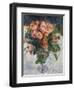 Roses mousseuses (Mousseuse roses) Oil on canvas, 1890 35.5 x 27 cm R.F.1941-25 .-Pierre-Auguste Renoir-Framed Giclee Print