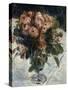 Roses mousseuses-Pierre-Auguste Renoir-Stretched Canvas