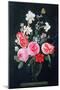 Roses, Narcissi, Tulips and Other Flowers-Christiaan Luykx-Mounted Premium Giclee Print