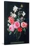 Roses, Narcissi, Tulips and Other Flowers-Christiaan Luykx-Stretched Canvas