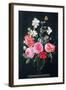 Roses, Narcissi, Tulips and Other Flowers-Christiaan Luykx-Framed Giclee Print