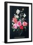 Roses, Narcissi, Tulips and Other Flowers-Christiaan Luykx-Framed Giclee Print