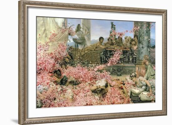 Roses of Heliogabalus, 1888-Sir Lawrence Alma-Tadema-Framed Giclee Print