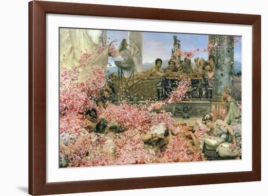 Roses of Heliogabalus, 1888-Sir Lawrence Alma-Tadema-Framed Giclee Print