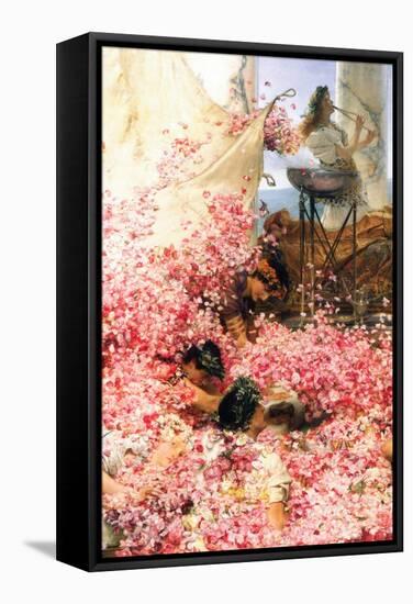 Roses of Heliogabalus-Sir Lawrence Alma-Tadema-Framed Stretched Canvas