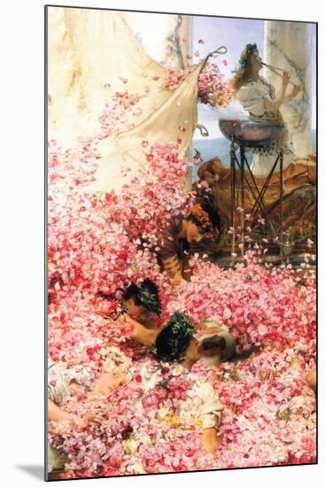 Roses of Heliogabalus-Sir Lawrence Alma-Tadema-Mounted Art Print