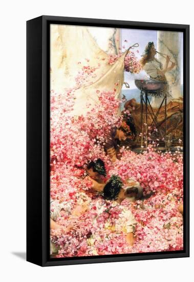 Roses of Heliogabalus-Sir Lawrence Alma-Tadema-Framed Stretched Canvas