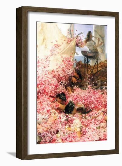 Roses of Heliogabalus-Sir Lawrence Alma-Tadema-Framed Art Print