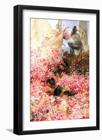 Roses of Heliogabalus-Sir Lawrence Alma-Tadema-Framed Art Print