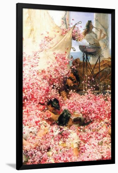 Roses of Heliogabalus-Sir Lawrence Alma-Tadema-Framed Art Print