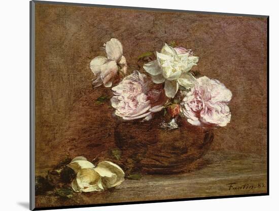 Roses of Nice, 1882-Ignace Henri Jean Fantin-Latour-Mounted Giclee Print