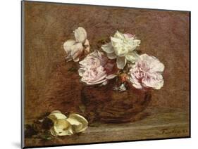 Roses of Nice, 1882-Ignace Henri Jean Fantin-Latour-Mounted Giclee Print