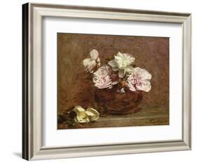 Roses of Nice, 1882-Ignace Henri Jean Fantin-Latour-Framed Giclee Print