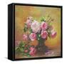 Roses of Sweet Scent and Velvet Touch-Albert Williams-Framed Stretched Canvas