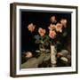 Roses (Oil on Canvas)-Samuel John Peploe-Framed Giclee Print