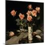 Roses (Oil on Canvas)-Samuel John Peploe-Mounted Giclee Print