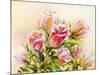 Roses, Oil Painting on Canvas-Valenty-Mounted Art Print