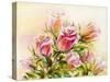 Roses, Oil Painting on Canvas-Valenty-Stretched Canvas