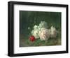 Roses on a Mossy Bank-Jules Medard-Framed Giclee Print