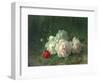 Roses on a Mossy Bank-Jules Medard-Framed Giclee Print