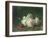 Roses on a Mossy Bank-Jules Medard-Framed Giclee Print