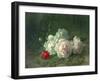 Roses on a Mossy Bank-Jules Medard-Framed Giclee Print