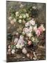 Roses on a River Bank-Madeleine Lemaire-Mounted Giclee Print