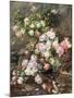 Roses on a River Bank-Madeleine Lemaire-Mounted Giclee Print