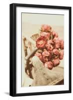 Roses on Bicycle-Steve Allsopp-Framed Photographic Print