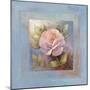 Roses on Blue IV-Peter McGowan-Mounted Art Print