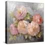 Roses on Gray III Crop-Peter McGowan-Stretched Canvas