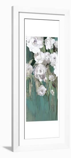 Roses on Teal II-Asia Jensen-Framed Art Print