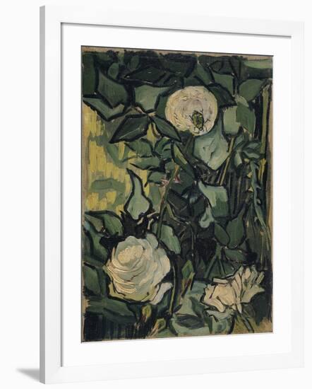 Roses  Peinture De Vincent Van Gogh (1853-1890) 1890 Van Gogh Museum, Amsterdam-Vincent van Gogh-Framed Giclee Print