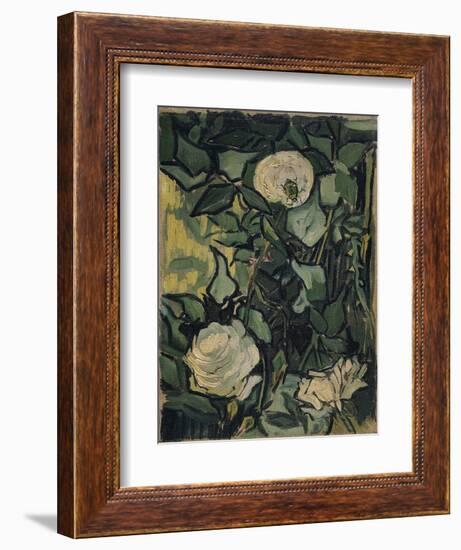 Roses  Peinture De Vincent Van Gogh (1853-1890) 1890 Van Gogh Museum, Amsterdam-Vincent van Gogh-Framed Giclee Print